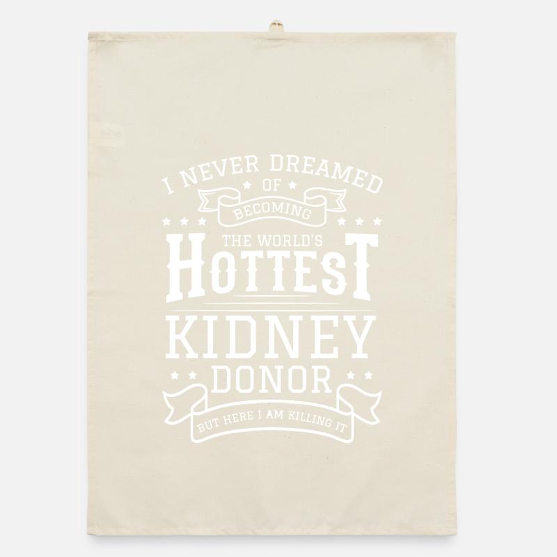 Hottest Kidney Donor Tee Organic dish towel