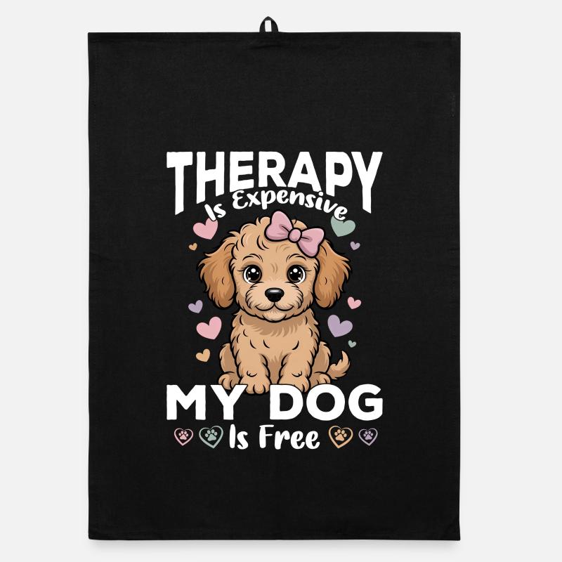 Race de chien Goldendoodle Torchon bio