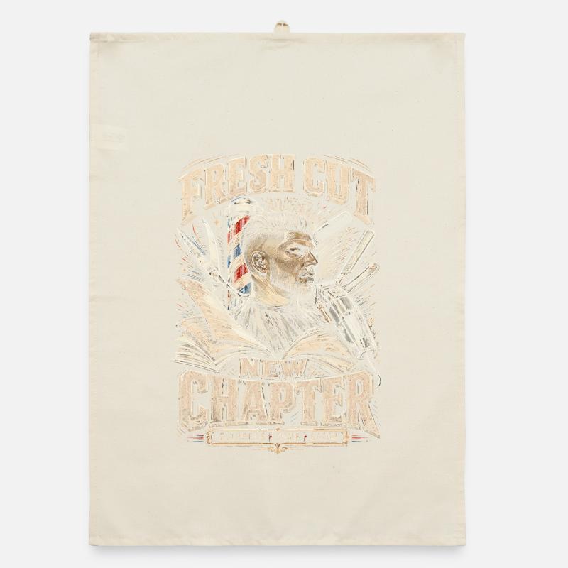 Barber Barbier Fresh Cut New Chapter Organic dish towel