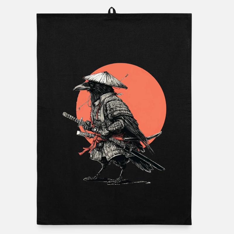 Armure de Samouraï Corbeau Torchon bio