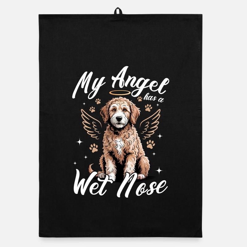 Race de chien Goldendoodle Torchon bio