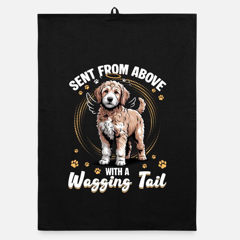 Race de chien Goldendoodle Torchon bio