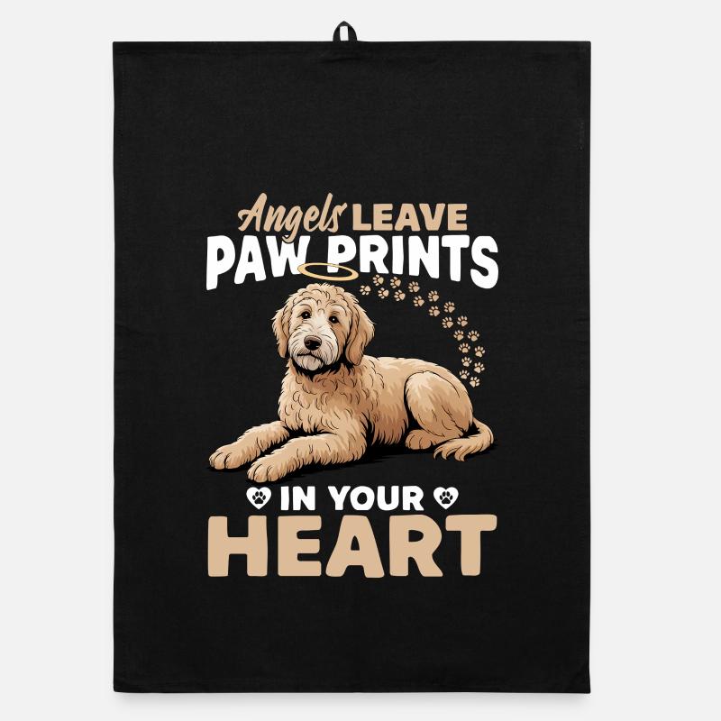 Goldendoodle Dog Breed Organic Geschirrtuch