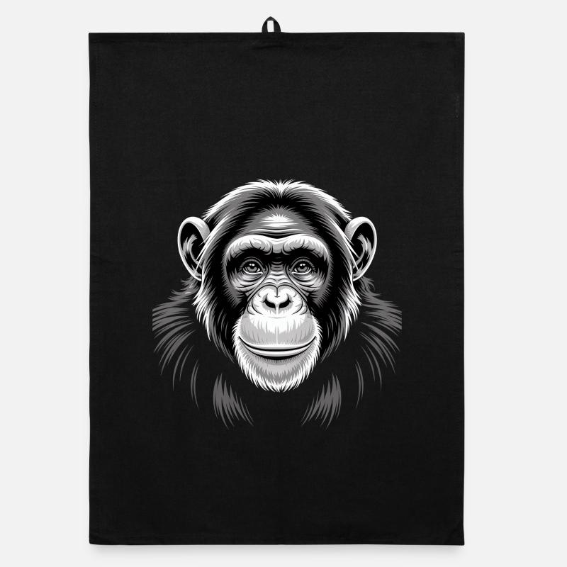 Chimpanzé singe Torchon bio