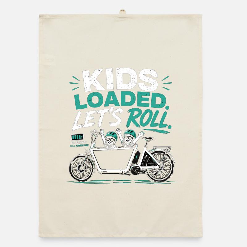 Vélo cargo Kids Loaded Torchon bio
