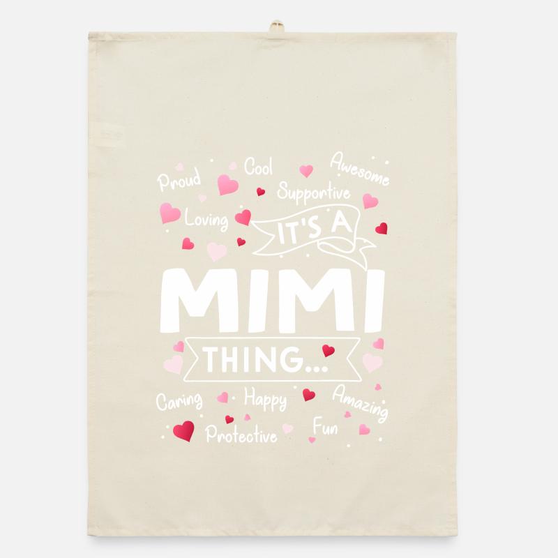 It's a Mimi Thing Organic dish towel