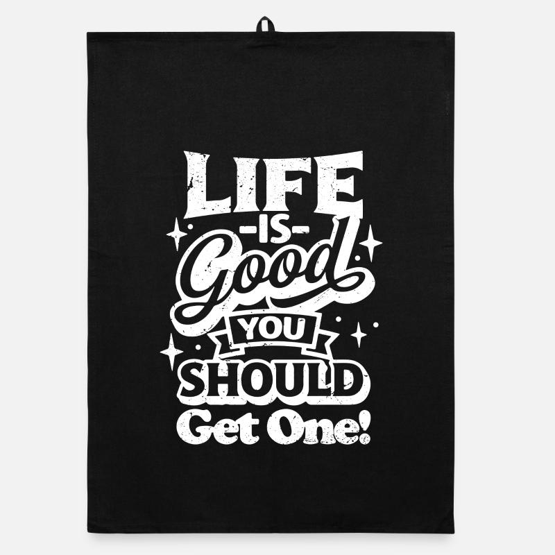 life is good you should get one Organic Geschirrtuch
