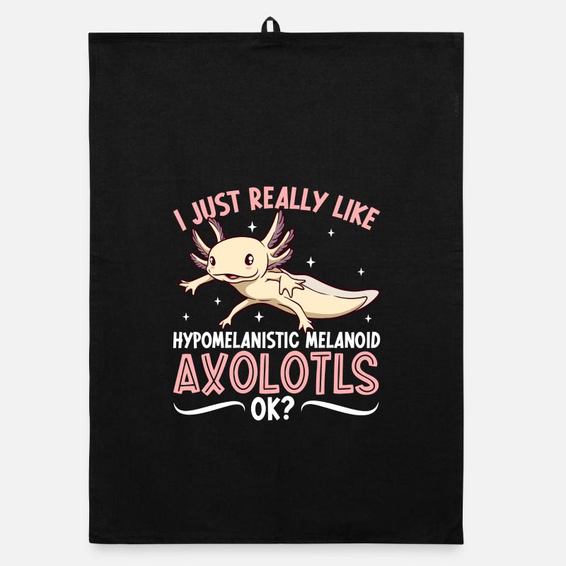 J’adore mon Axolotl Arlequin Torchon bio