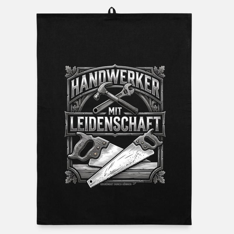 Handwerker Leidenschaft Qualität Tradition Organic Geschirrtuch