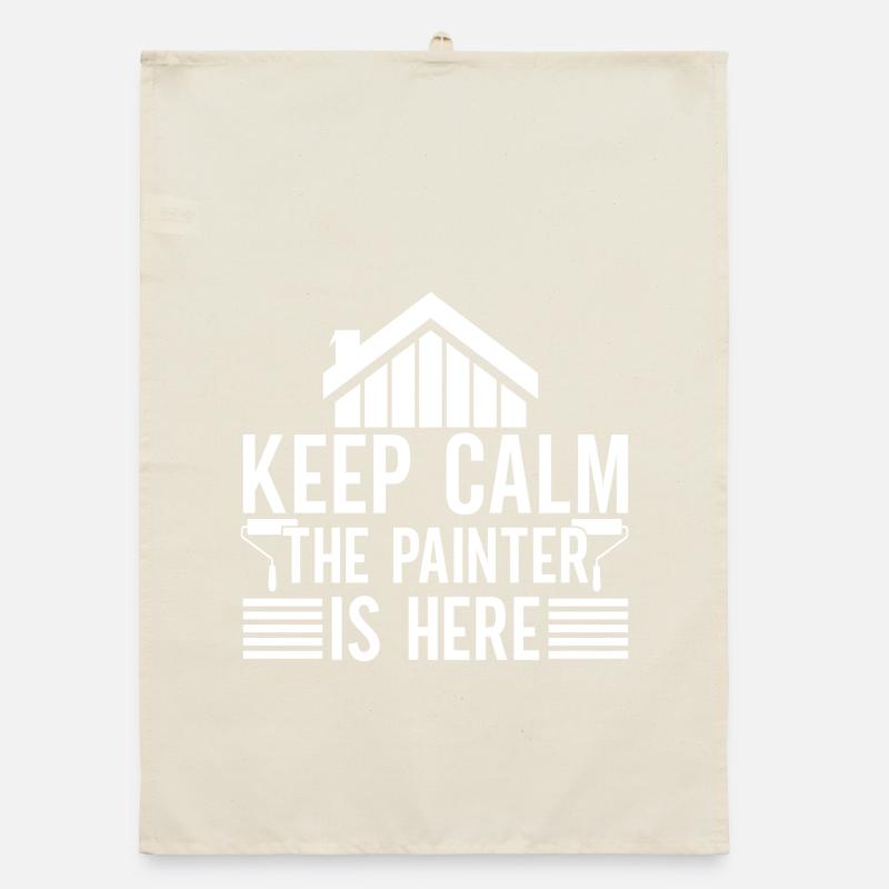 House Painter Hilarious Designs Unique Gifts Organic dish towel