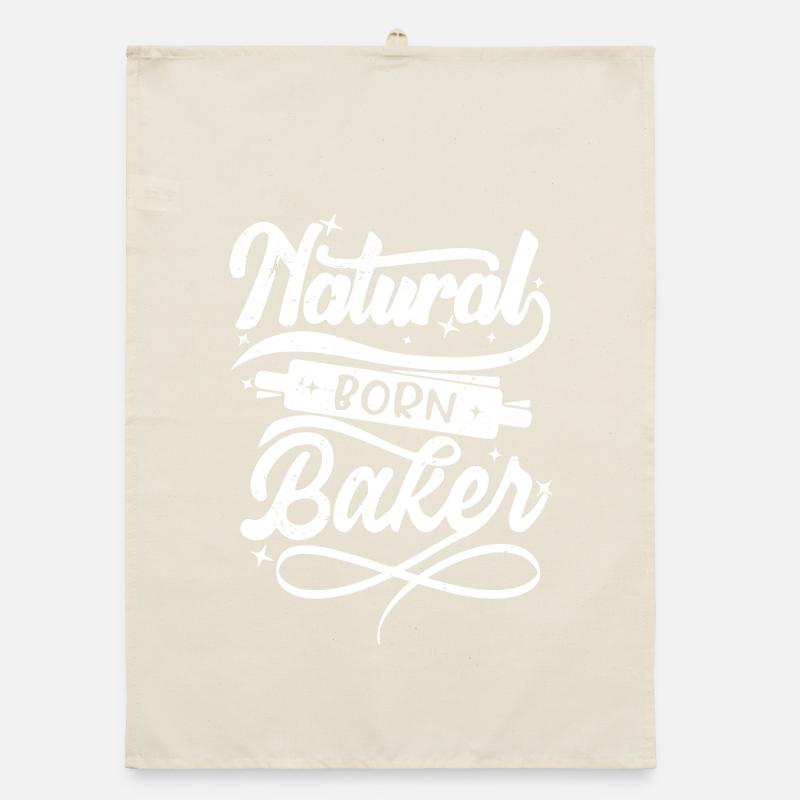 natural born baker Organic Geschirrtuch