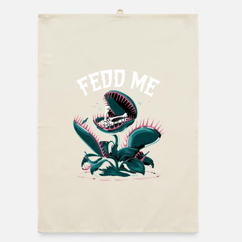 Feed Me Plant – Monsteric Venus Flytrap Organic dish towel