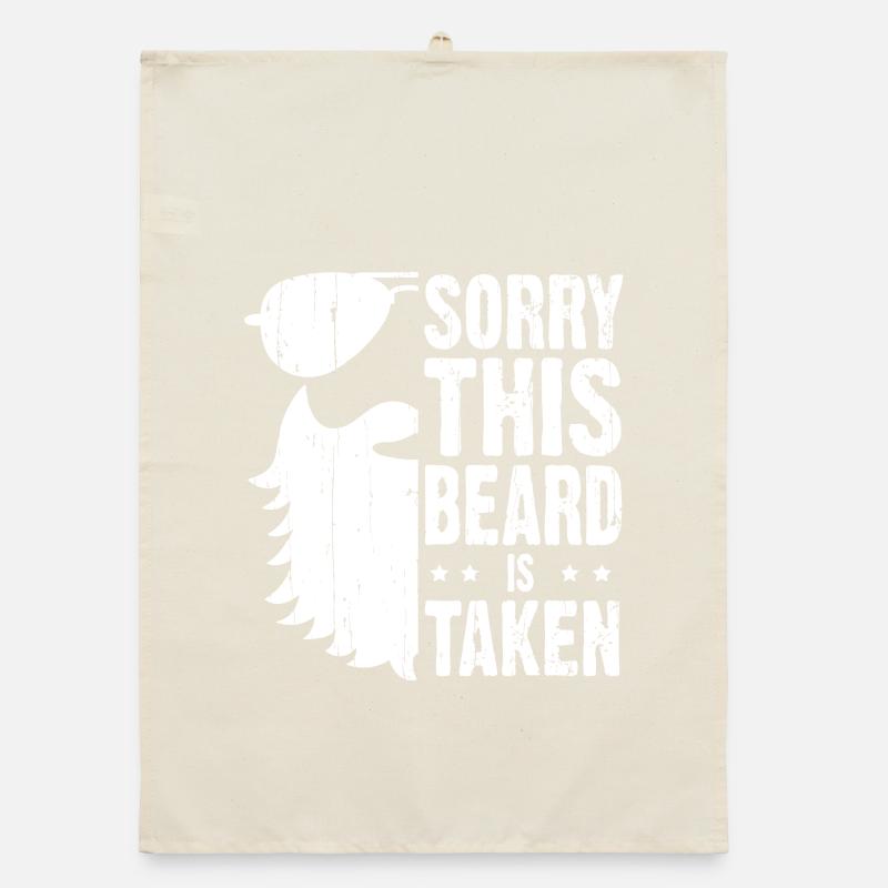 Beard Taken: Sorry This Beard Organic dish towel