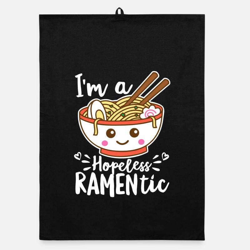 Hoffnungslose Ramen-Ramen-Bowl Organic Geschirrtuch