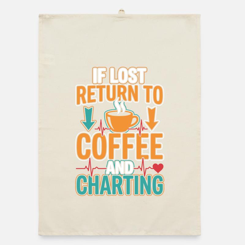 Night Shift Nurse, Tired Organic dish towel