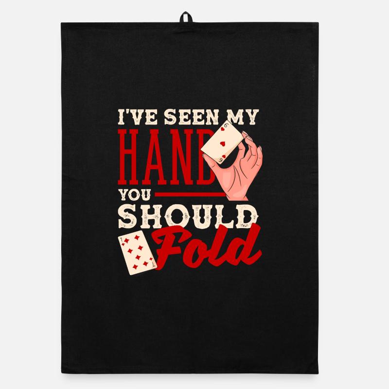 Vous devriez vous adapter au jeu de cartes Texas Holdem Torchon bio
