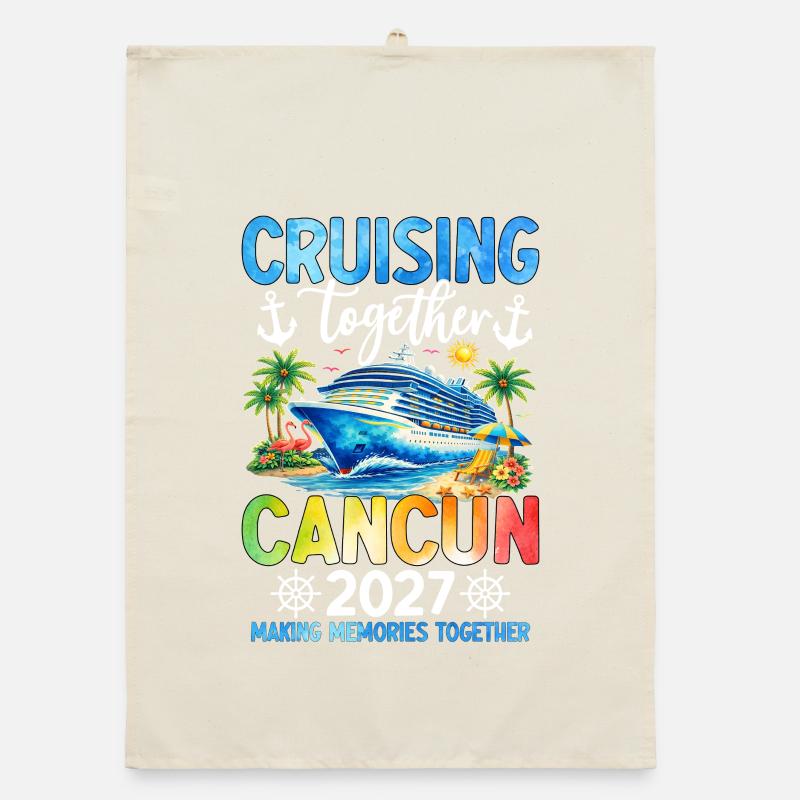 Croisière ensemble Cancún 2027 Torchon bio