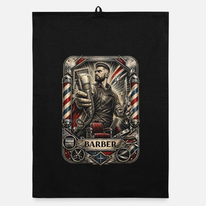 Barber Barbier Organic Geschirrtuch