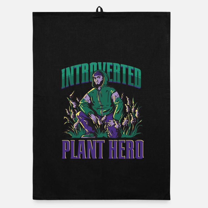 Ecologist Ecology Introverted Plant Hero Organic dish towel