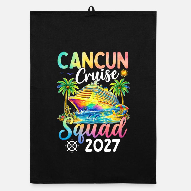 Équipe de croisière de Cancún 2027 Torchon bio