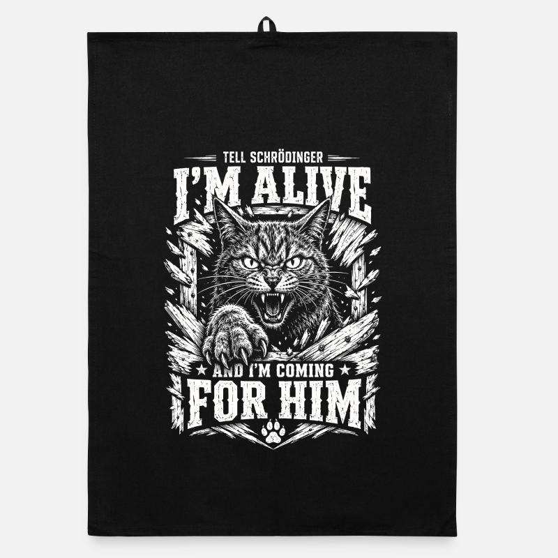 Chemise Schrödinger Chat Vivant Torchon bio