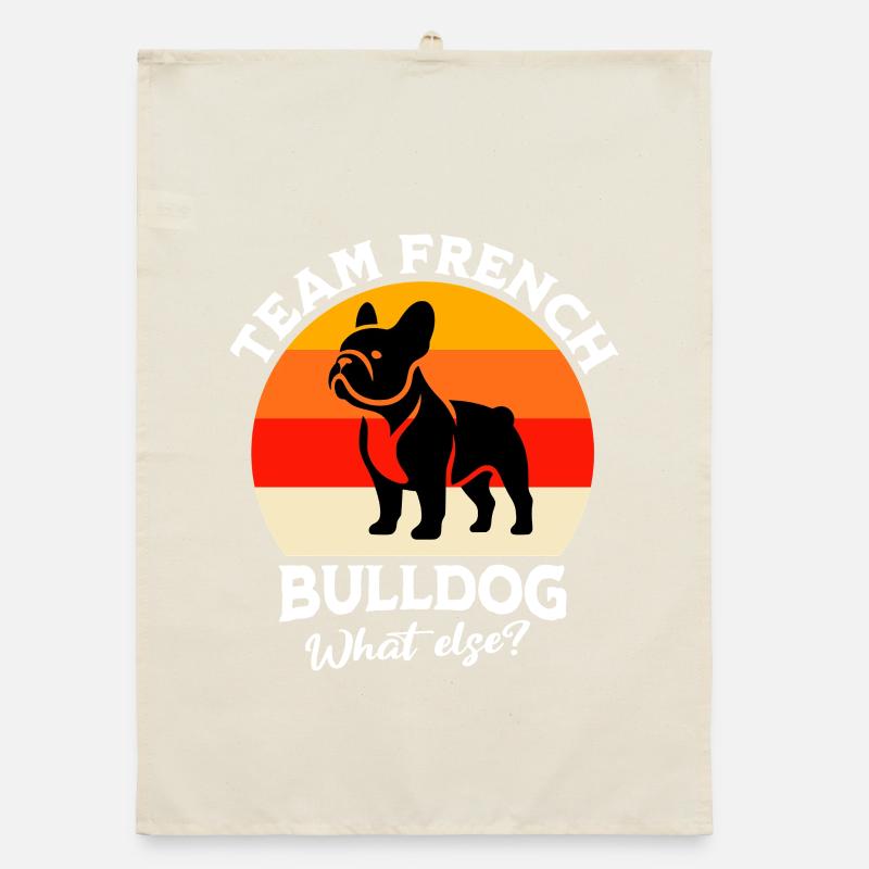 Équipe Bouledogue Français Torchon bio
