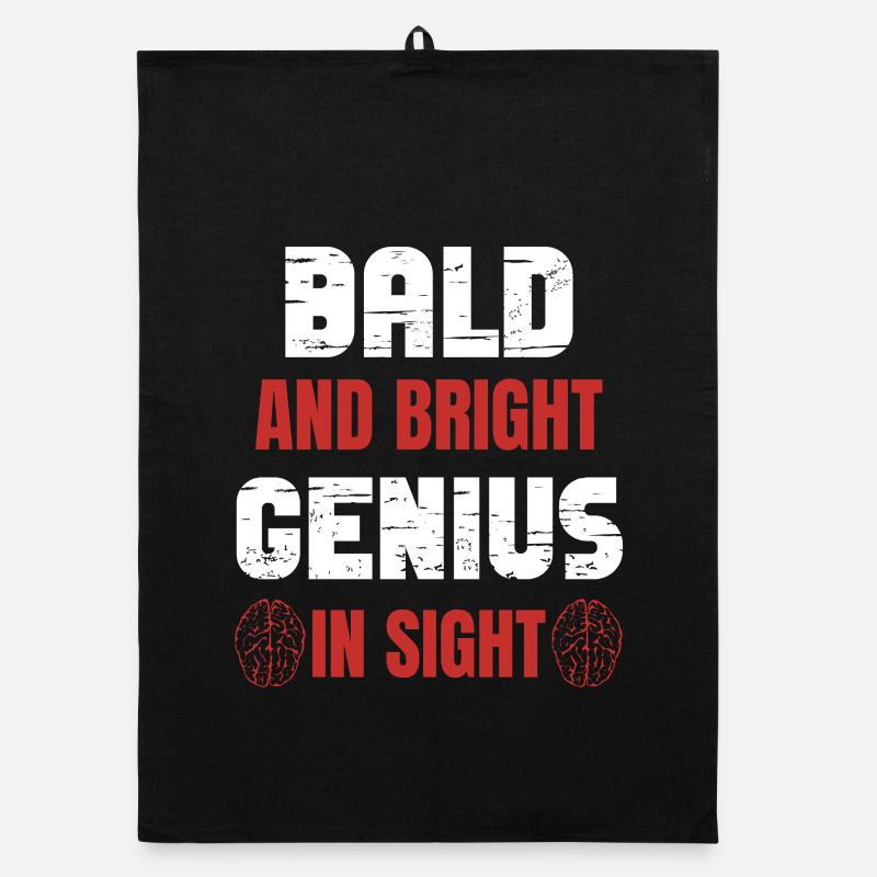 Bald Bright Genius Organic dish towel
