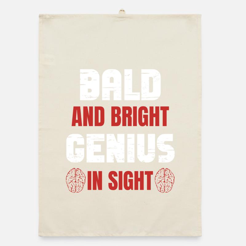 Bald Bright Genius Organic dish towel
