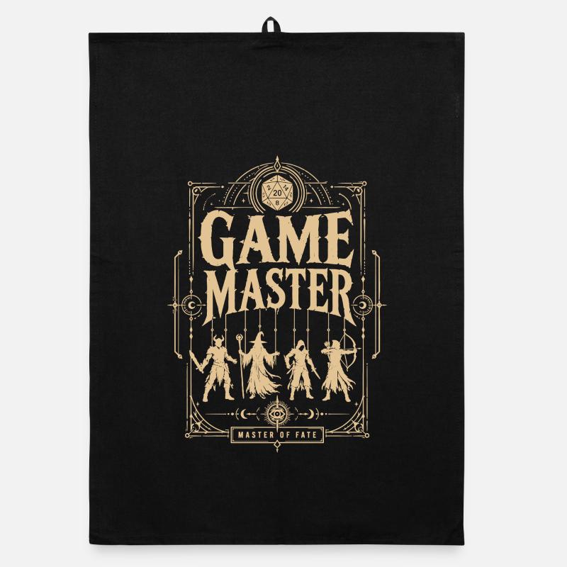 Game Master Game Master Dice Shirt Organic dish towel