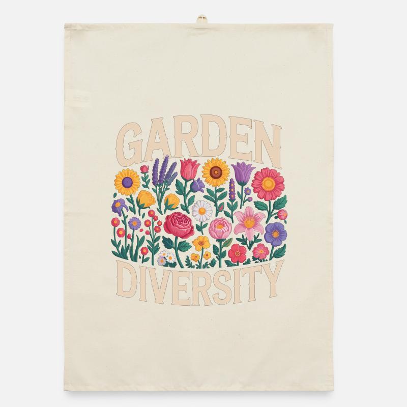 Jardin Diversité Florale Torchon bio