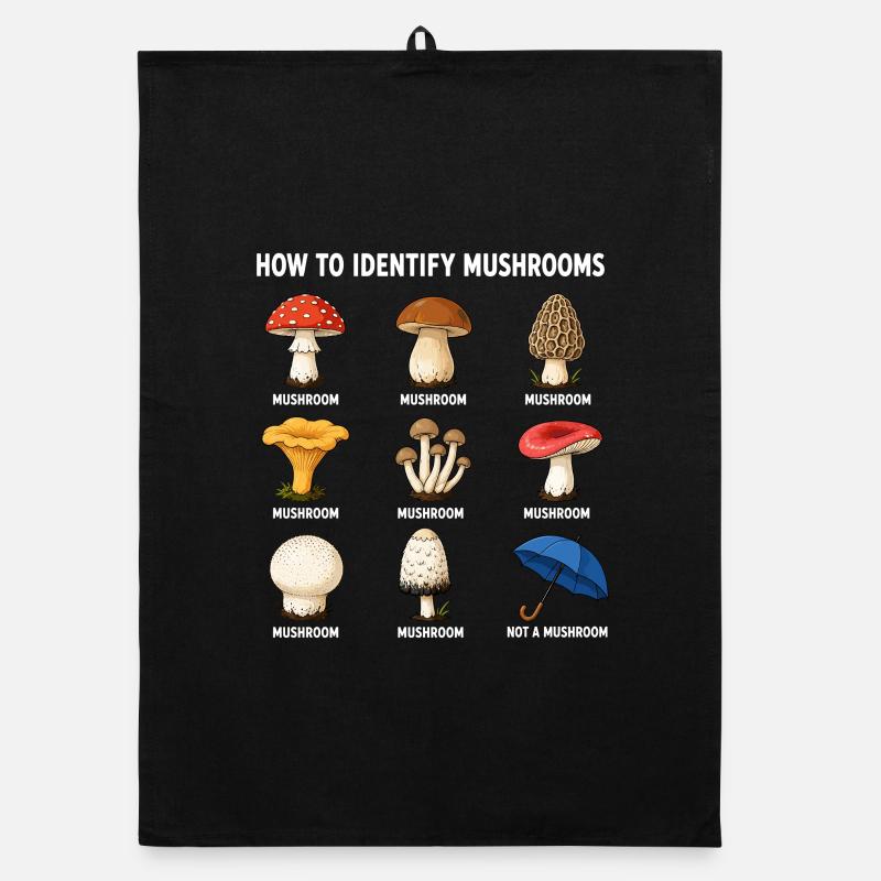 Comment identifier les champignons drôle Torchon bio