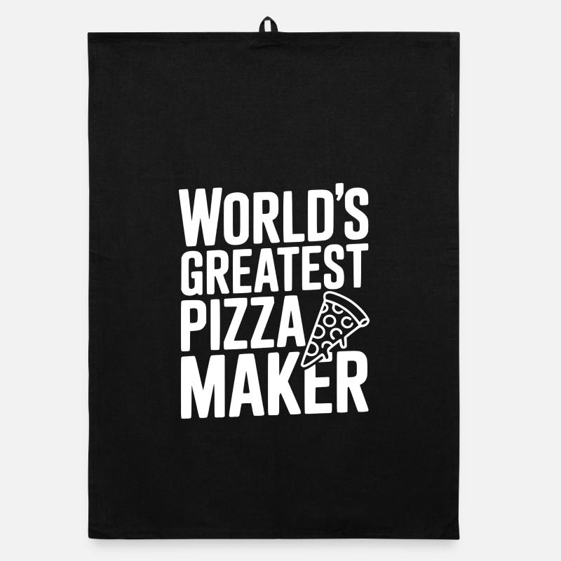 Le plus grand pizzariophile du monde Torchon bio