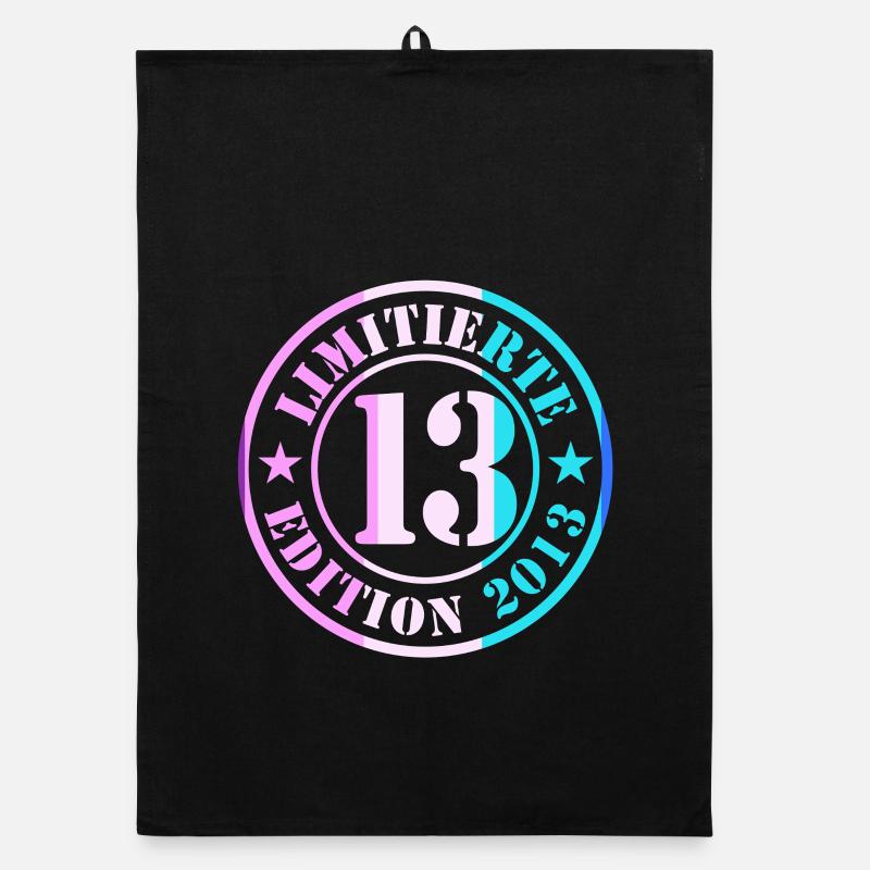 Garçon du 13e anniversaire Torchon bio