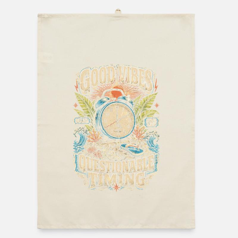 Belize Belizean Root Questionable Timing Organic dish towel