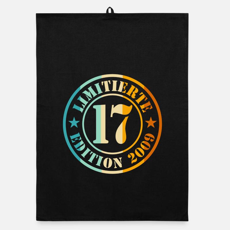 17. Geburtstag Organic Geschirrtuch