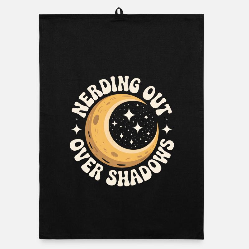 Nerd de l’Ombre | Éclipse solaire Torchon bio