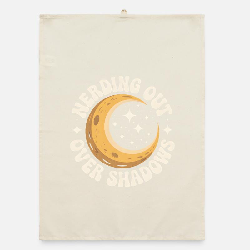 Nerd de l’Ombre | Éclipse solaire Torchon bio