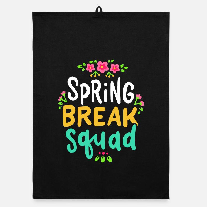Équipe Spring Break Floral Torchon bio