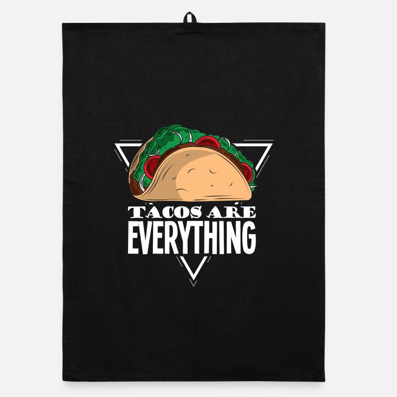 Tacos are everything Organic dish towel