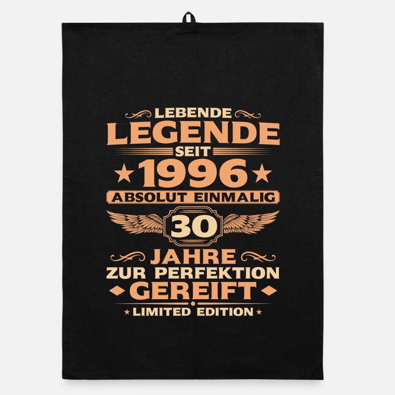 Absolut Einmalig 1996 – 30. Geburtstag Retro Organic Geschirrtuch