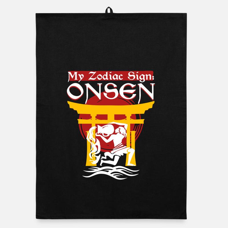 Onsen Hot Spring Bath Organic dish towel