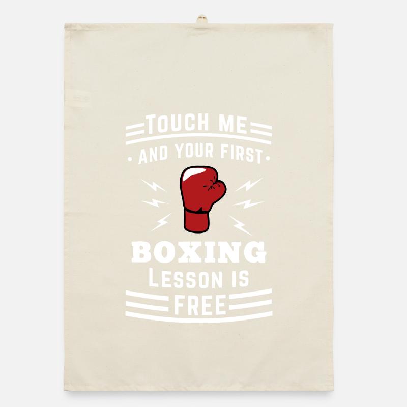 Touch Me Kostenloser Boxstunden-Tee Organic Geschirrtuch