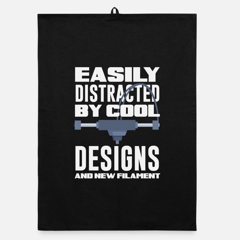 Facilement distrait par l’impression 3D au filament cool Torchon bio