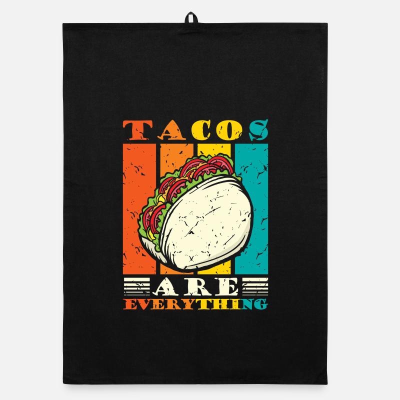 Tacos are everything Organic dish towel