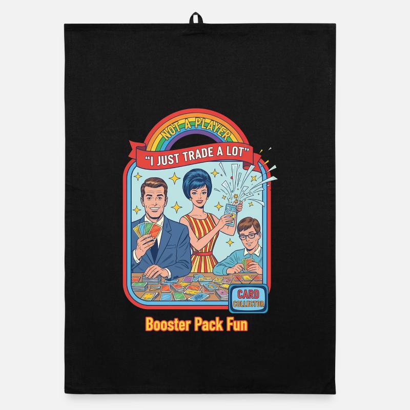 Not A Player I Just Trade A Lot Booster Pack Fun Organic dish towel