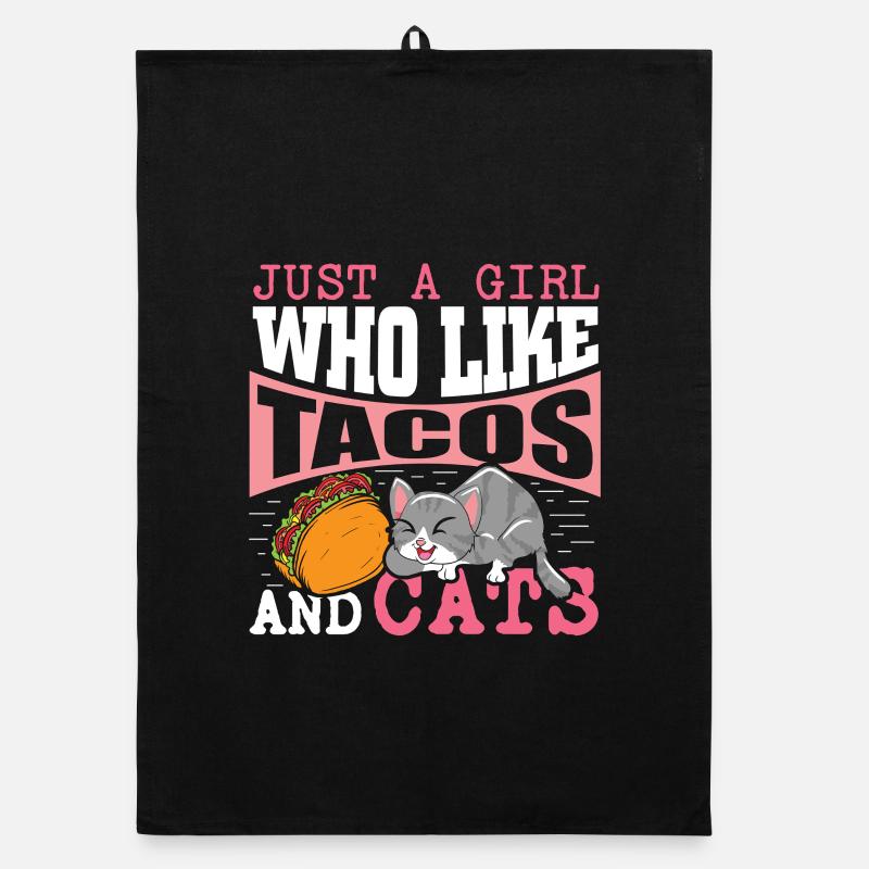 Chat Taco Chat Domestique Propriétaire de Chat Torchon bio
