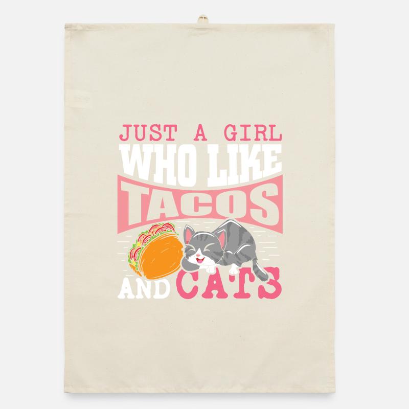 Chat Taco Chat Domestique Propriétaire de Chat Torchon bio