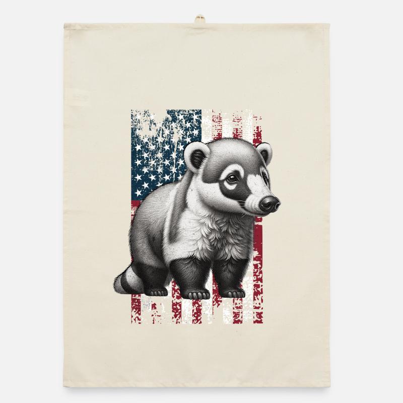 Coati US Nasenbär Organic dish towel
