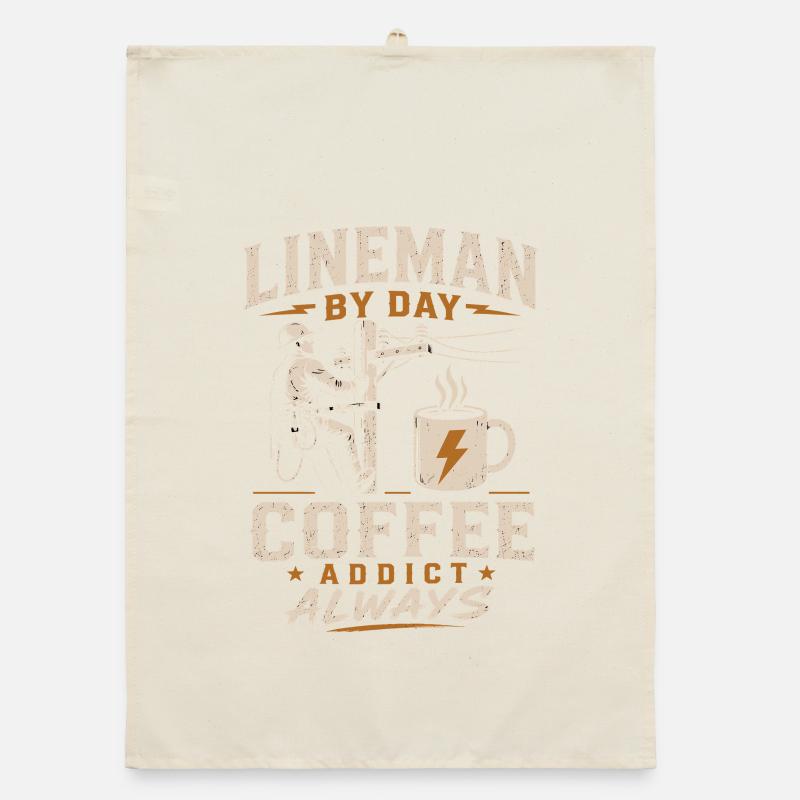 Electricity, Technician, Coffee, Cable, Work Organic dish towel