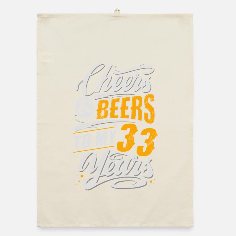 33e anniversaire Torchon bio